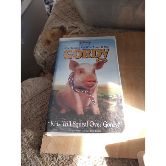 VHS Gordy the talking pig who made it big Disney vhs - Picture 1 of 3